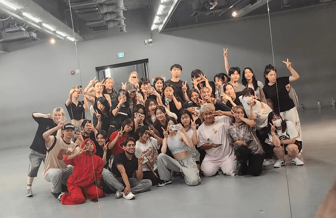 Sfeerfoto Kpop Auditie Training bij Kpoppers Academy