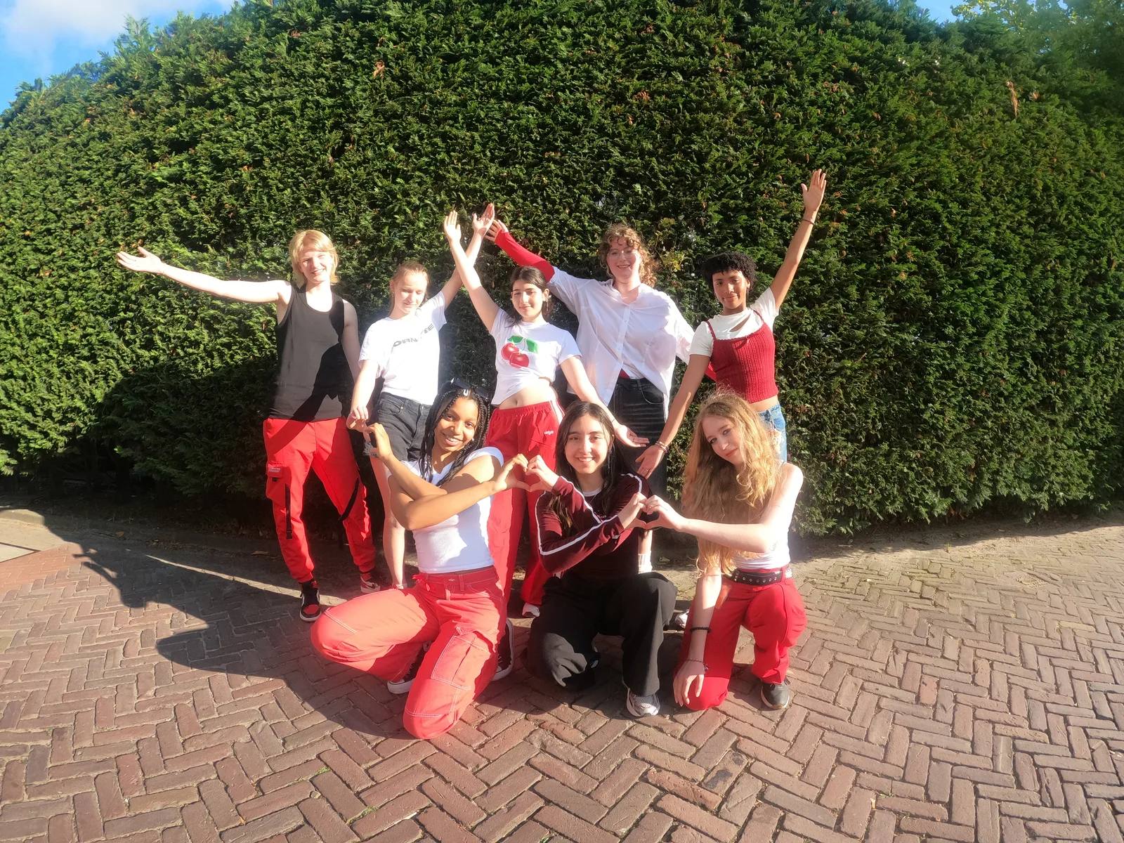 Sfeerfoto Kpop dansles bij Kpoppers Academy