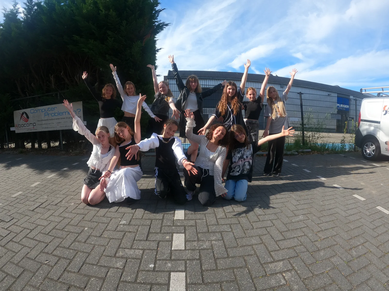 Sfeerfoto Kpop dansles bij Kpoppers Academy