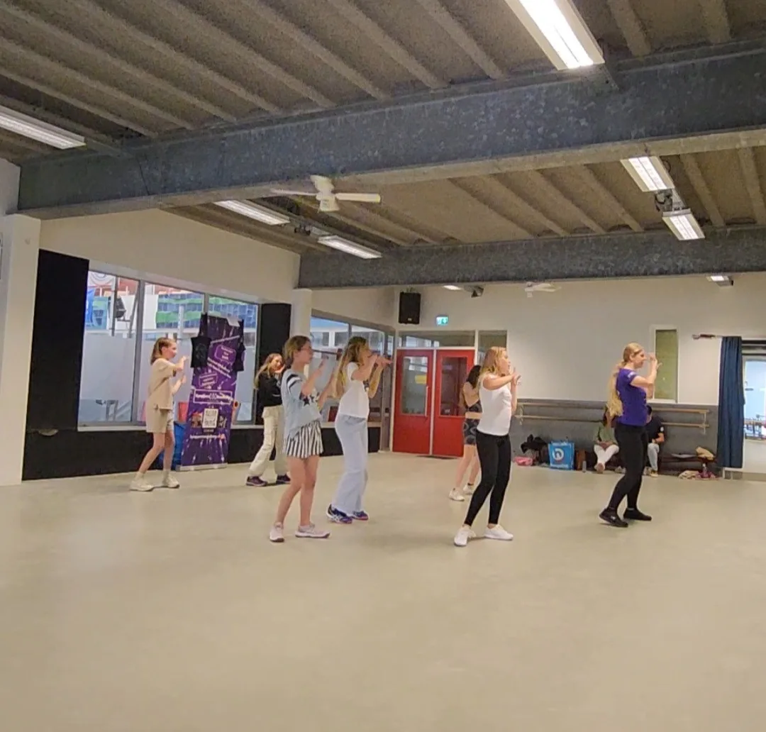 Sfeerfoto Kpop Workshop bij Kpoppers Academy