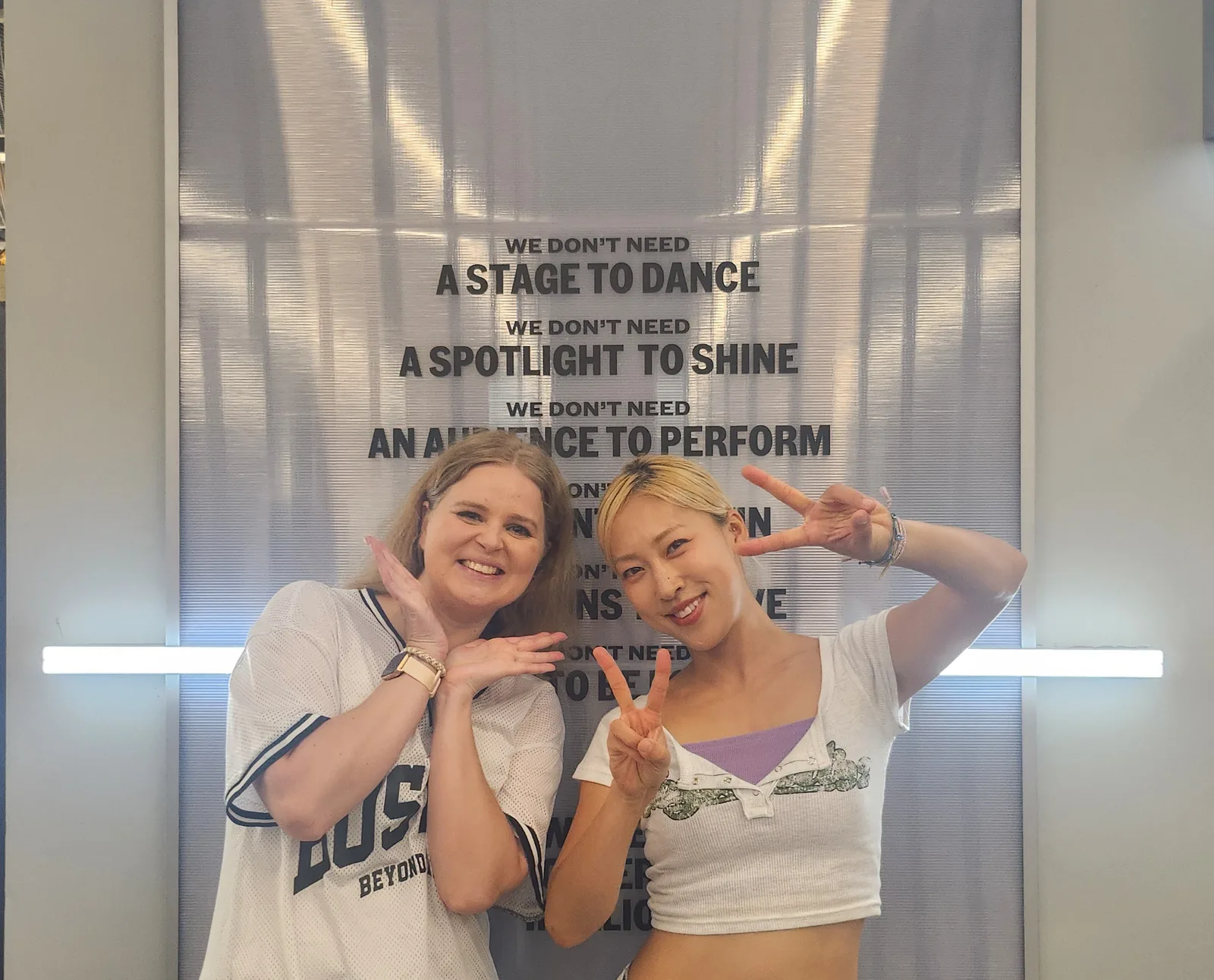 Sfeerfoto bij 1Million Dance studio's, Korea 2024