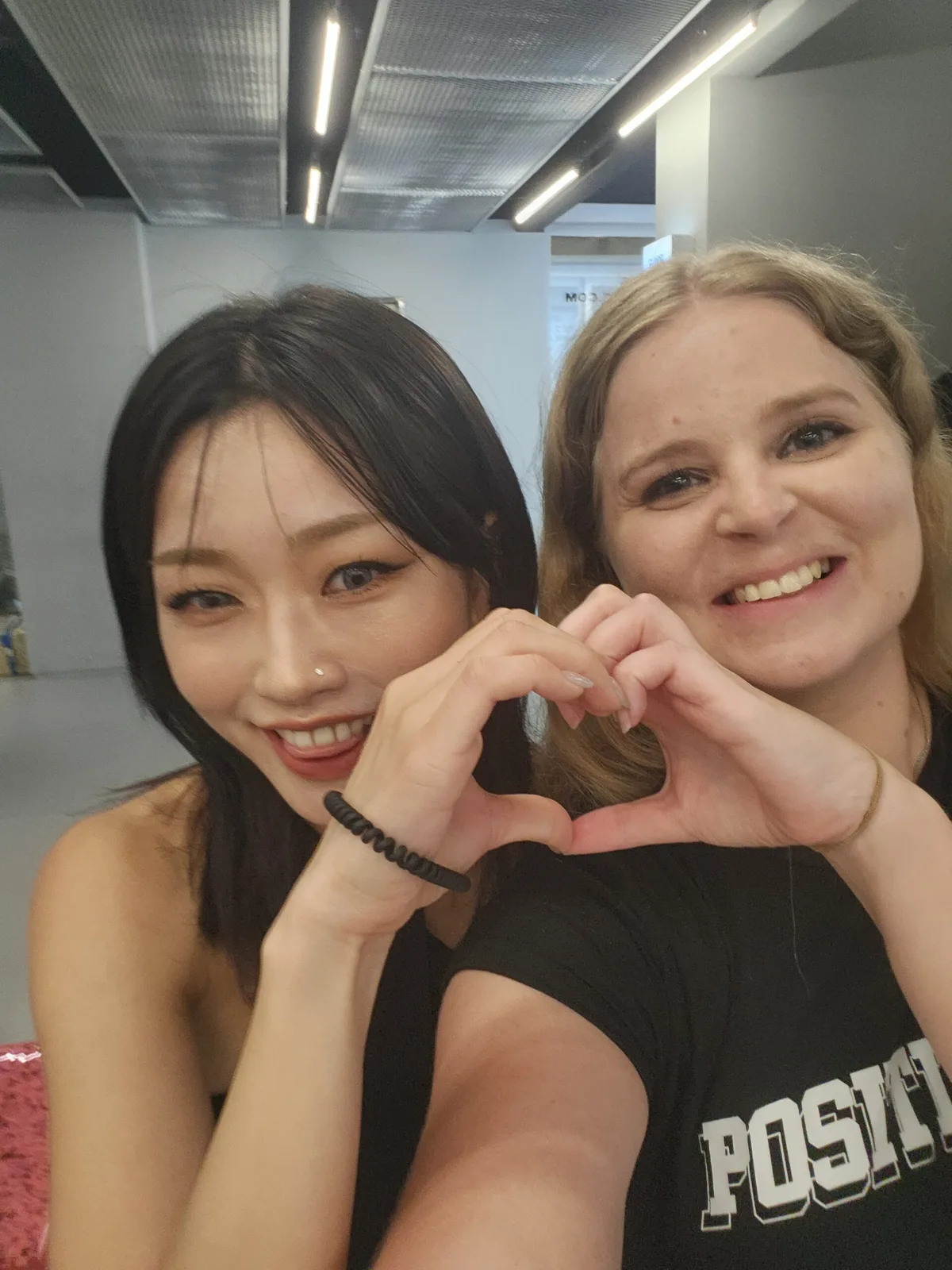Sfeerfoto bij 1Million dance studio, Zuid-Korea