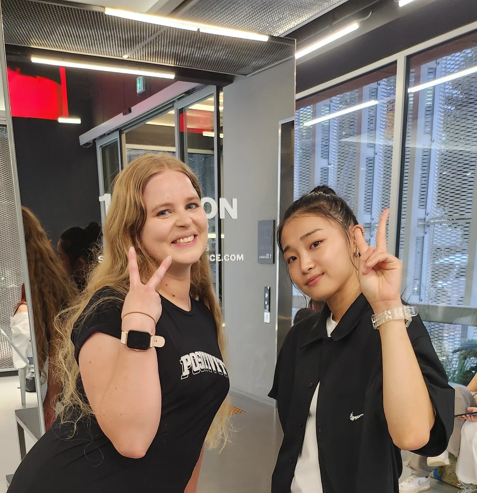 Sfeerfoto bij 1Million dance studio, Zuid-Korea