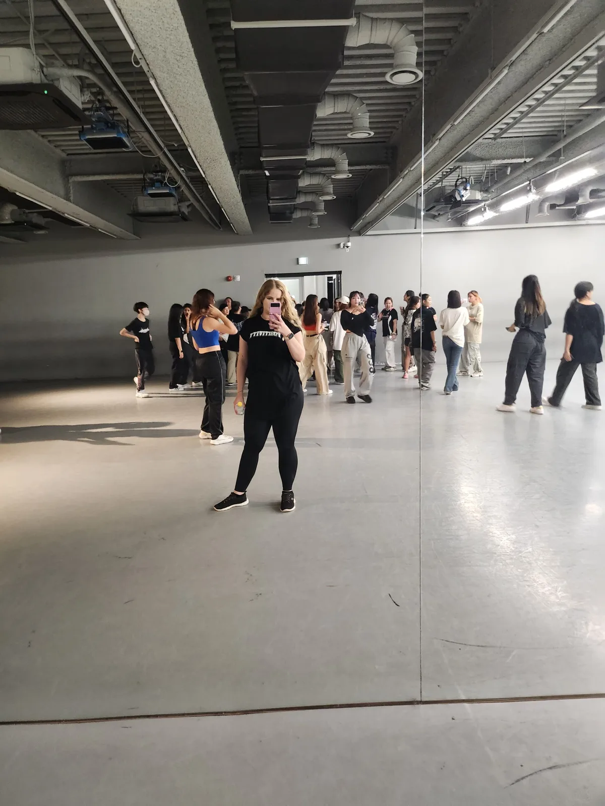 Sfeerfoto bij 1Million dance studio, Zuid-Korea
