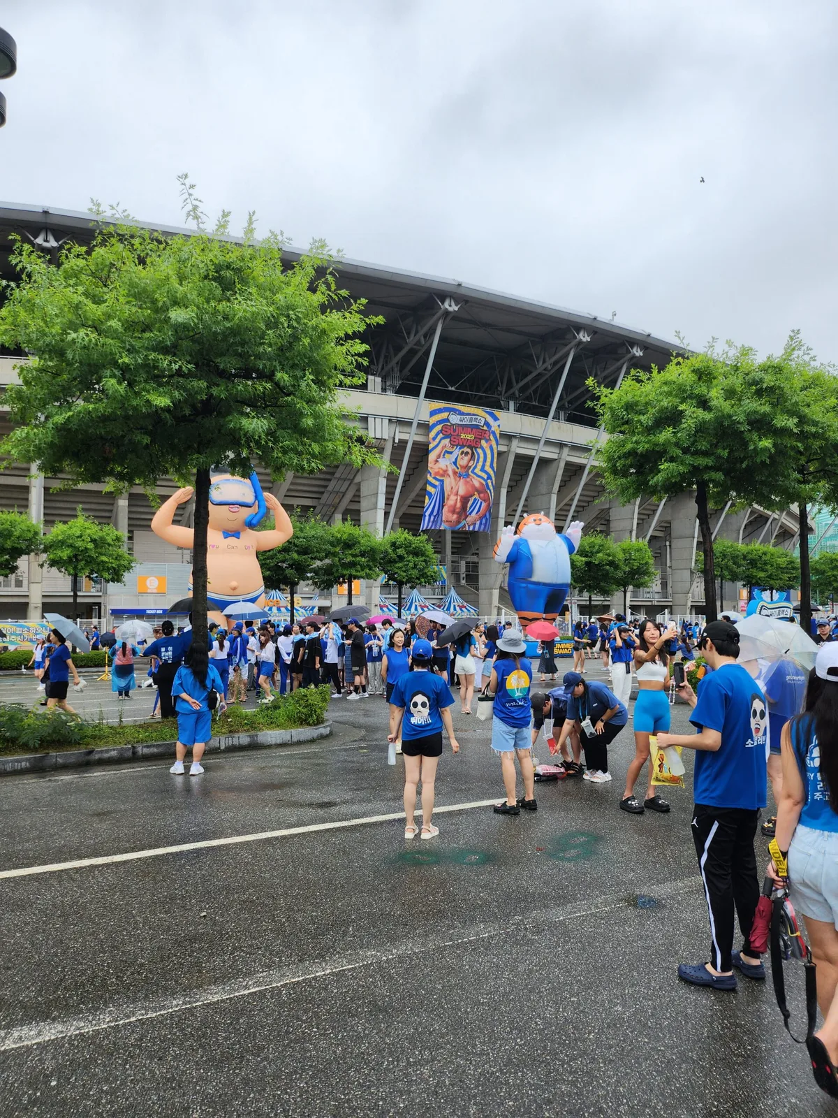 Sfeerfoto Kpoppers in Zuid-Korea
