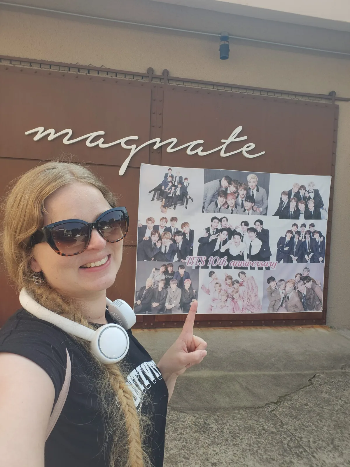 Sfeerfoto Kpoppers in Zuid-Korea