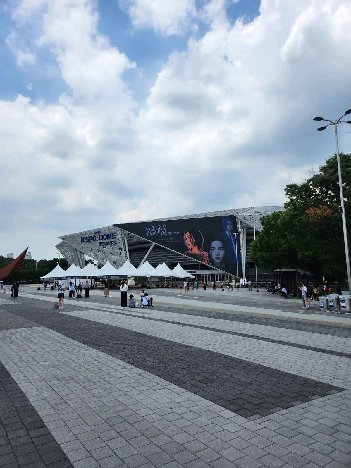 Sfeerfoto Kpoppers in Zuid-Korea