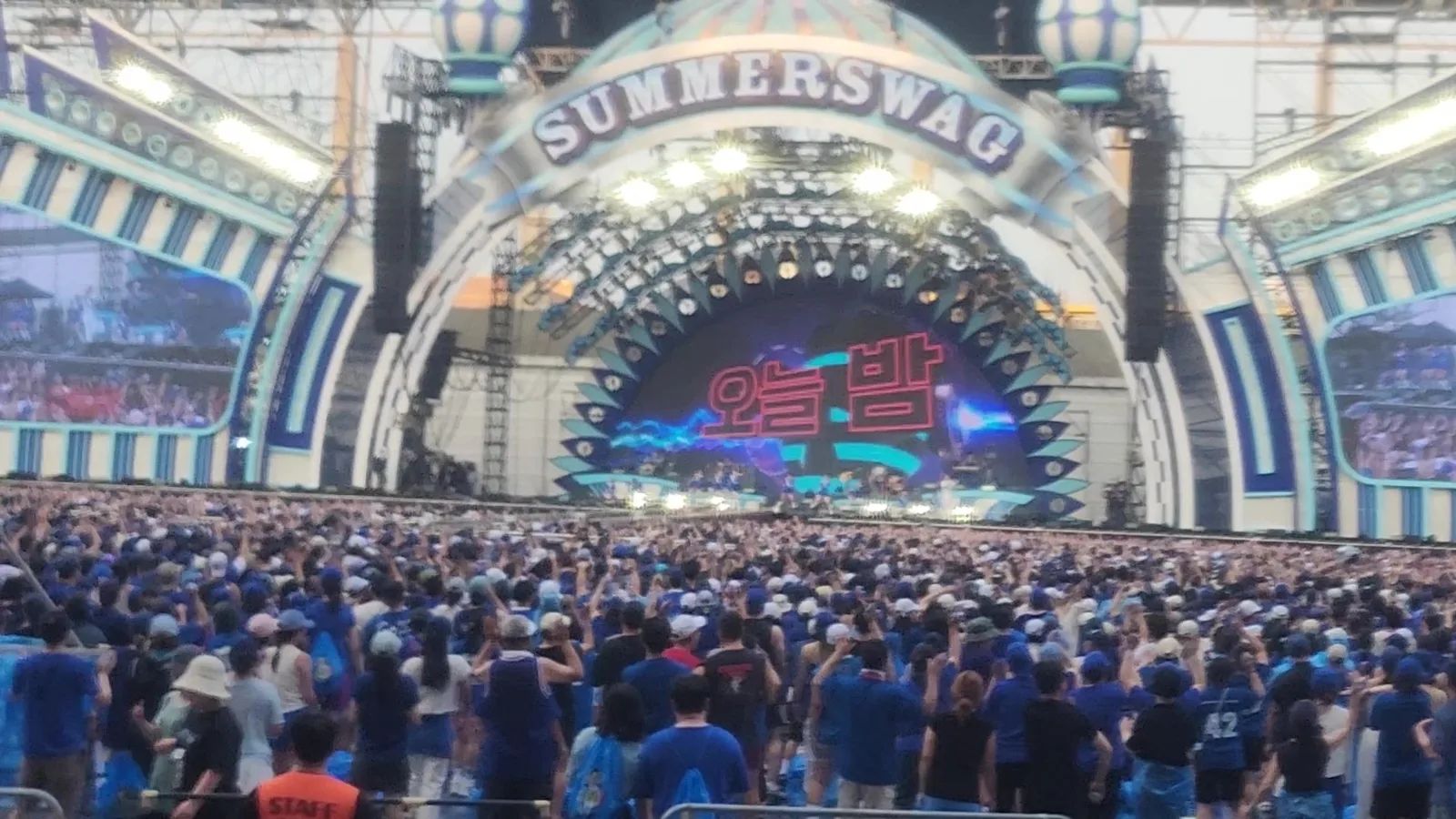 Sfeerfoto Psy Summer Swag concert
