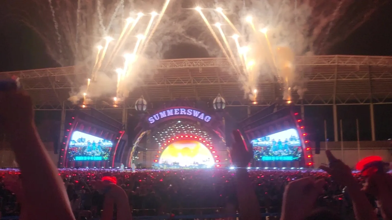 Sfeerfoto Psy Summer Swag concert